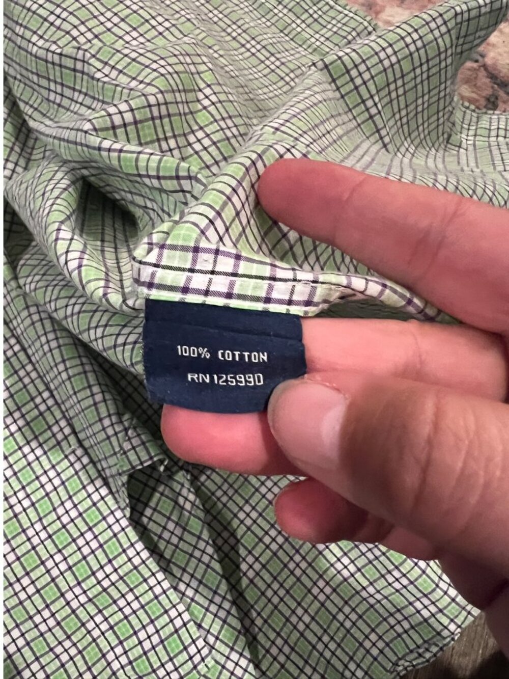 Faconnable button down size L - Picture 8 of 9